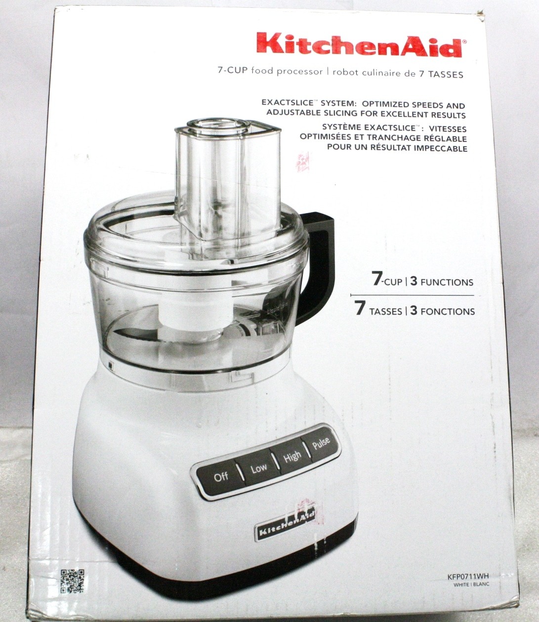 KitchenAid KFP0711WH Food Processor