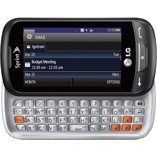 LG - Rumor Reflex Cell Phone - Titan Gray (Sprint)