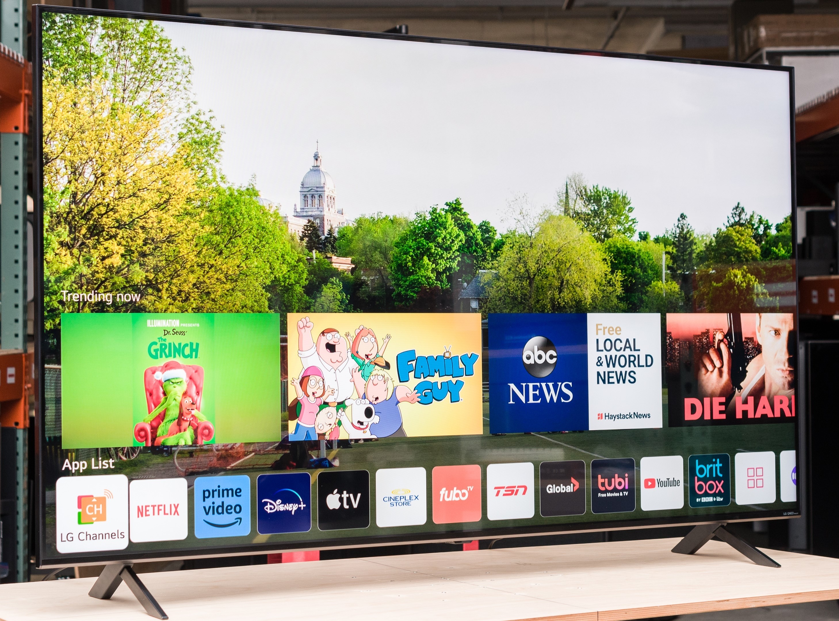 LG 50" CLASS 4K UHD TV - 50QNED75