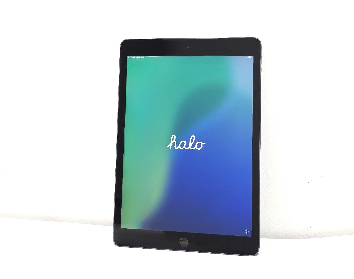 Apple iPad 7th Gen 32GB Space Gray Wi-Fi 3F835LL/A - AS IS, contains Dents/scuff marks on rear side cover.