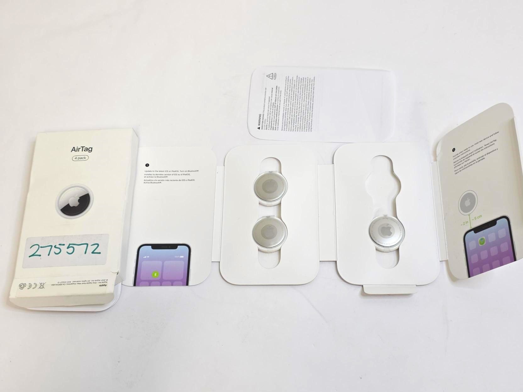 Apple AirTag (3-Pack) Silver MX542LL/A, Works with Apple's Find My App