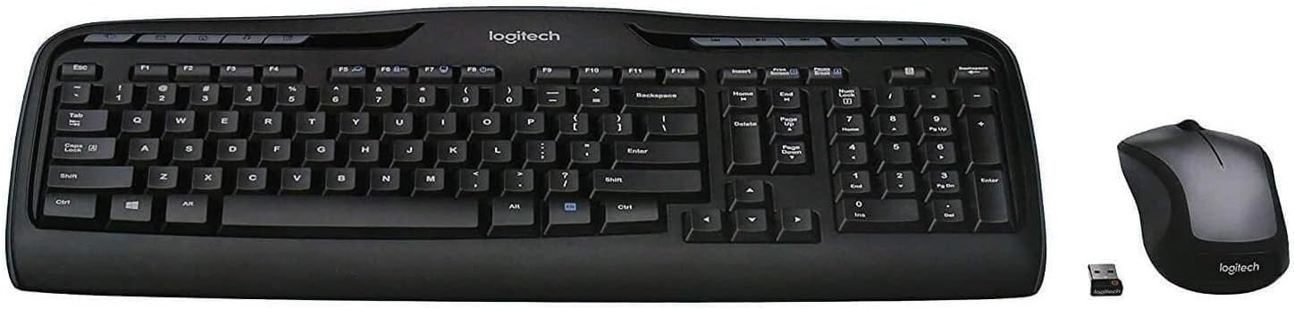 Logitech MK335 Quiet Wireless Keyboard and Mouse Combo