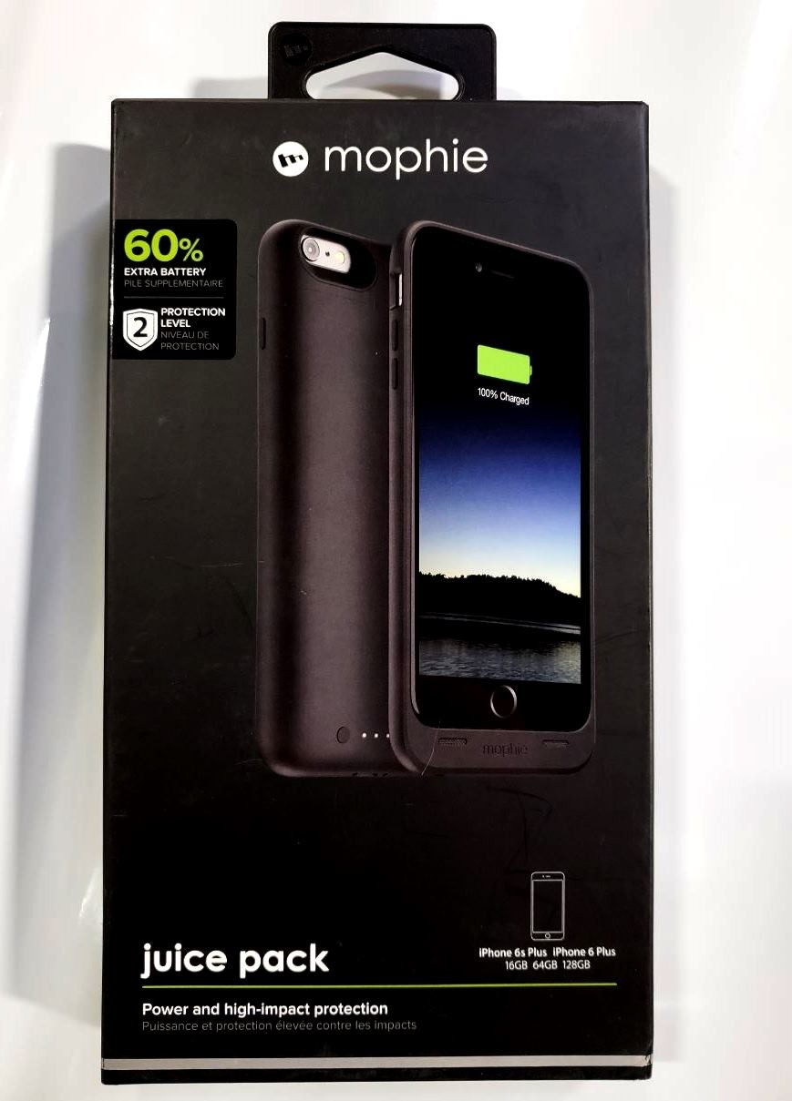 MOPHIE JUICE PACK BLACK iPhone 6 Plus & 6S Plus 
