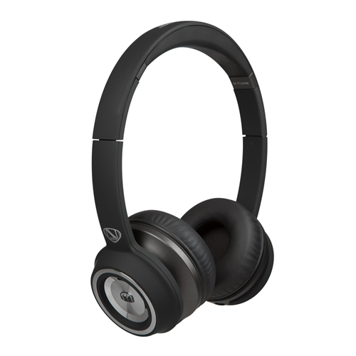 Monster 128580-00 NTune On-Ear Headphones - Matte Black