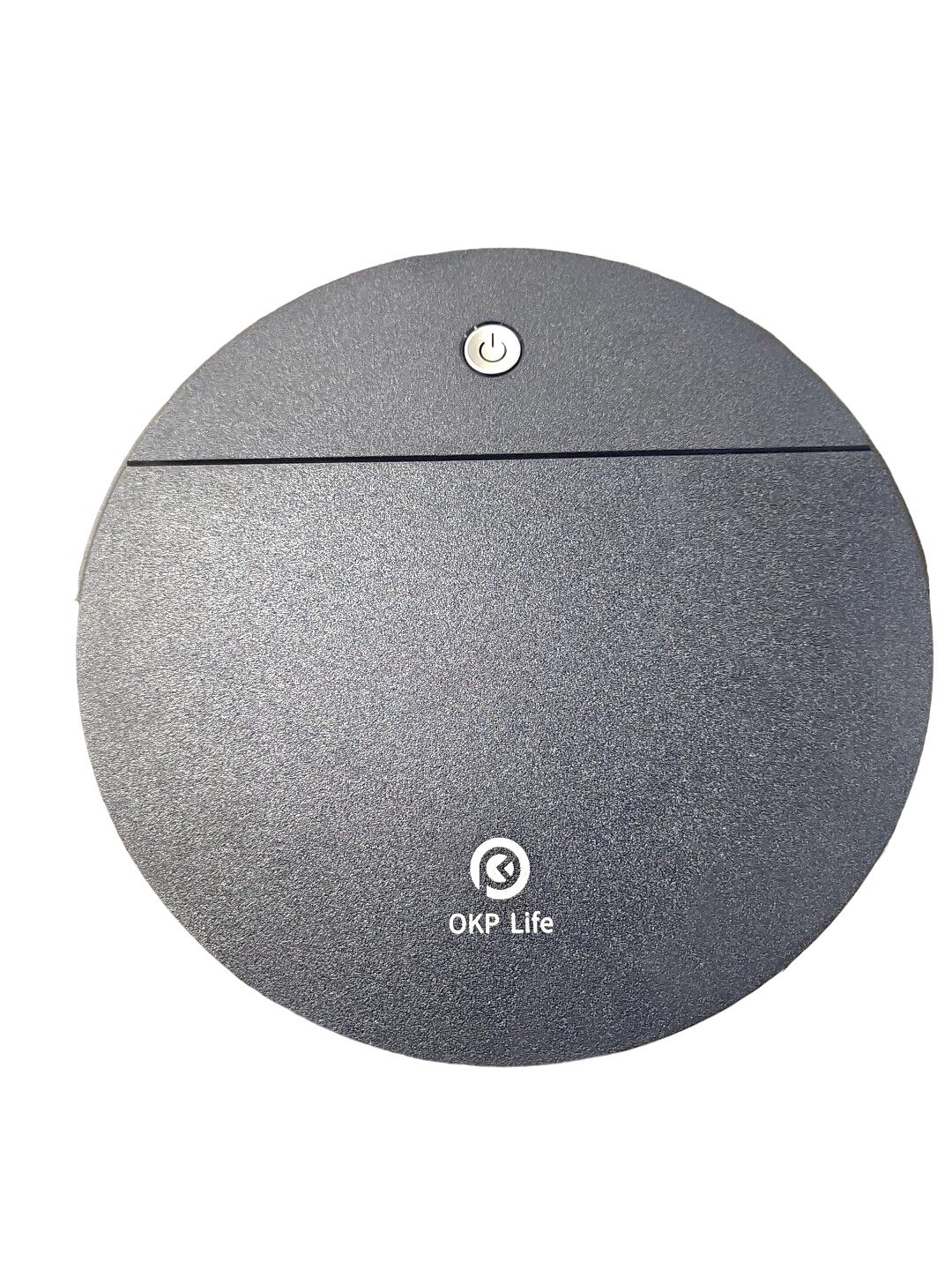 OKP K4 Robot Vacuum Cleaner, Super-Thin, 3600Pa Suction, 150Mins Runtime, Self-Charging Robotic Vacuum Cleaner, Work with Voice Controlled for Pet Hair, Carpets Grey