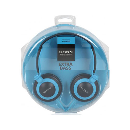 Extra Bass (XB) Headphones - Blue