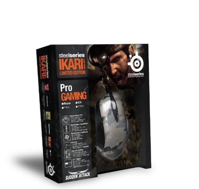SteelSeries 62009 IKARI Sudden attack Camo Laser Mouse 