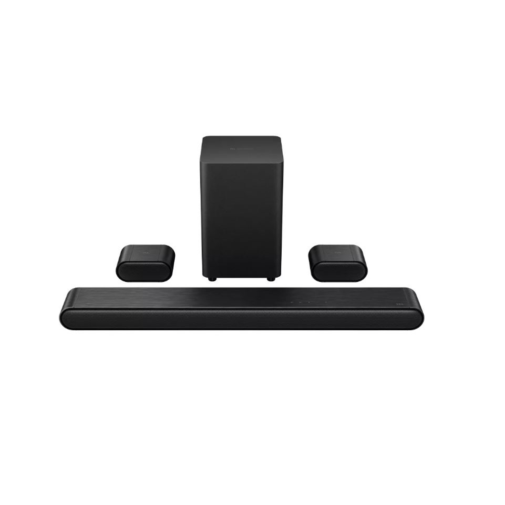 TCL 5.1ch Sound Bar w/ Wireless Subwoofer S4510 Center Channel 2x Rear Sound Speakers, Dolby Audio