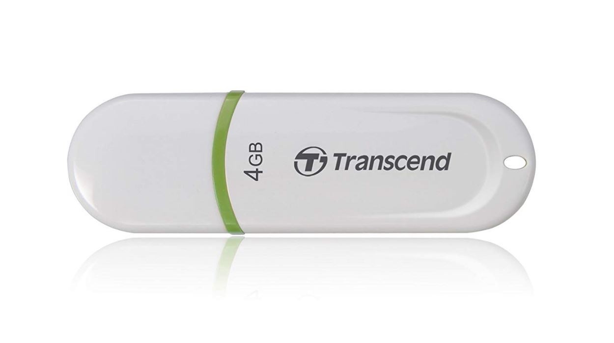 TRANSCEND 4GB USB 2.0 FLASH DRIVE