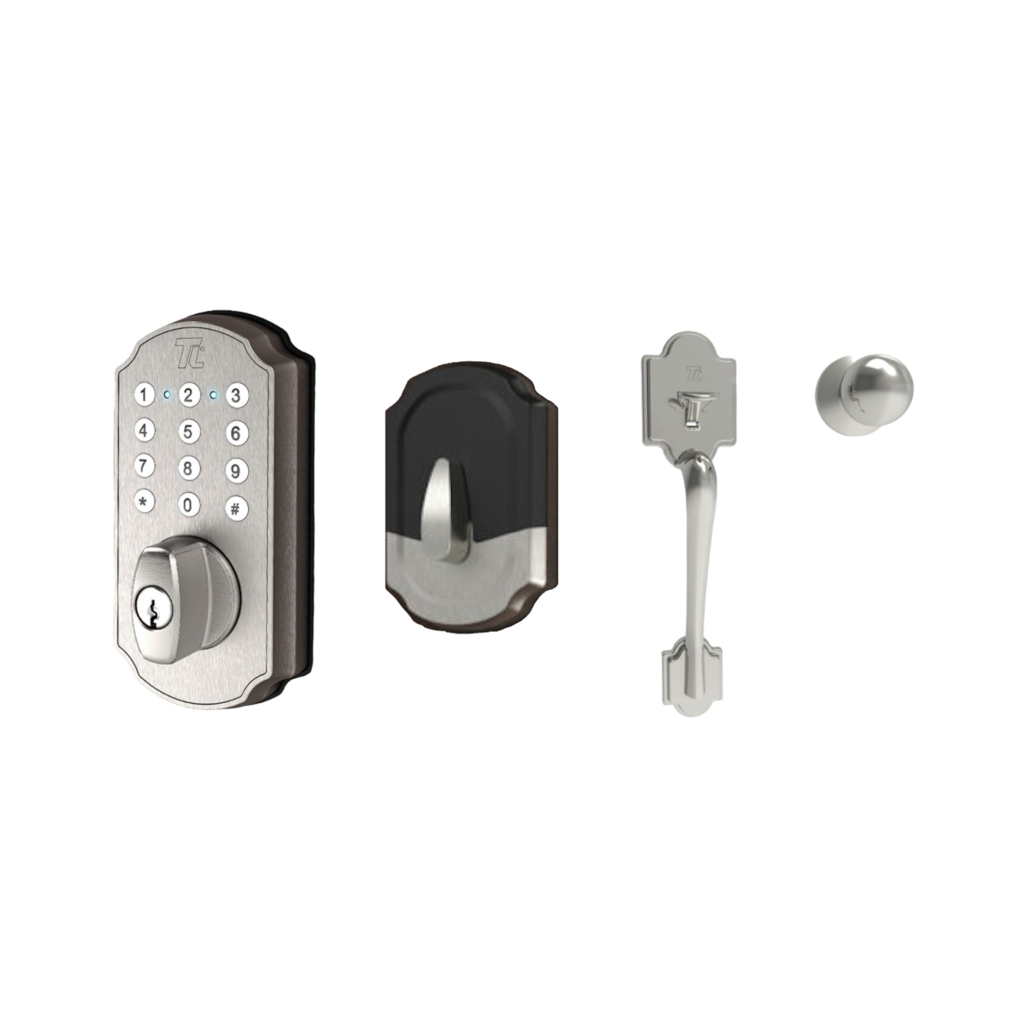 Turbolock Front Door Lockset DeadboltKey