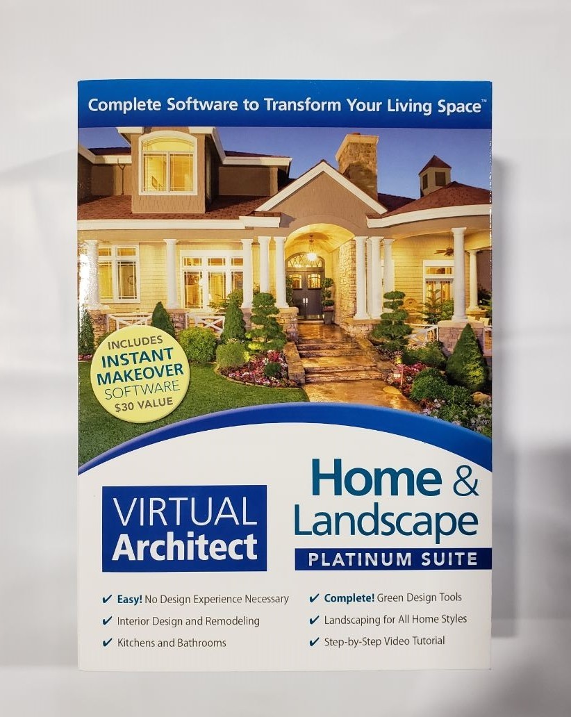 VIRTUAL Architect HOME and Landscape Platinum Suite