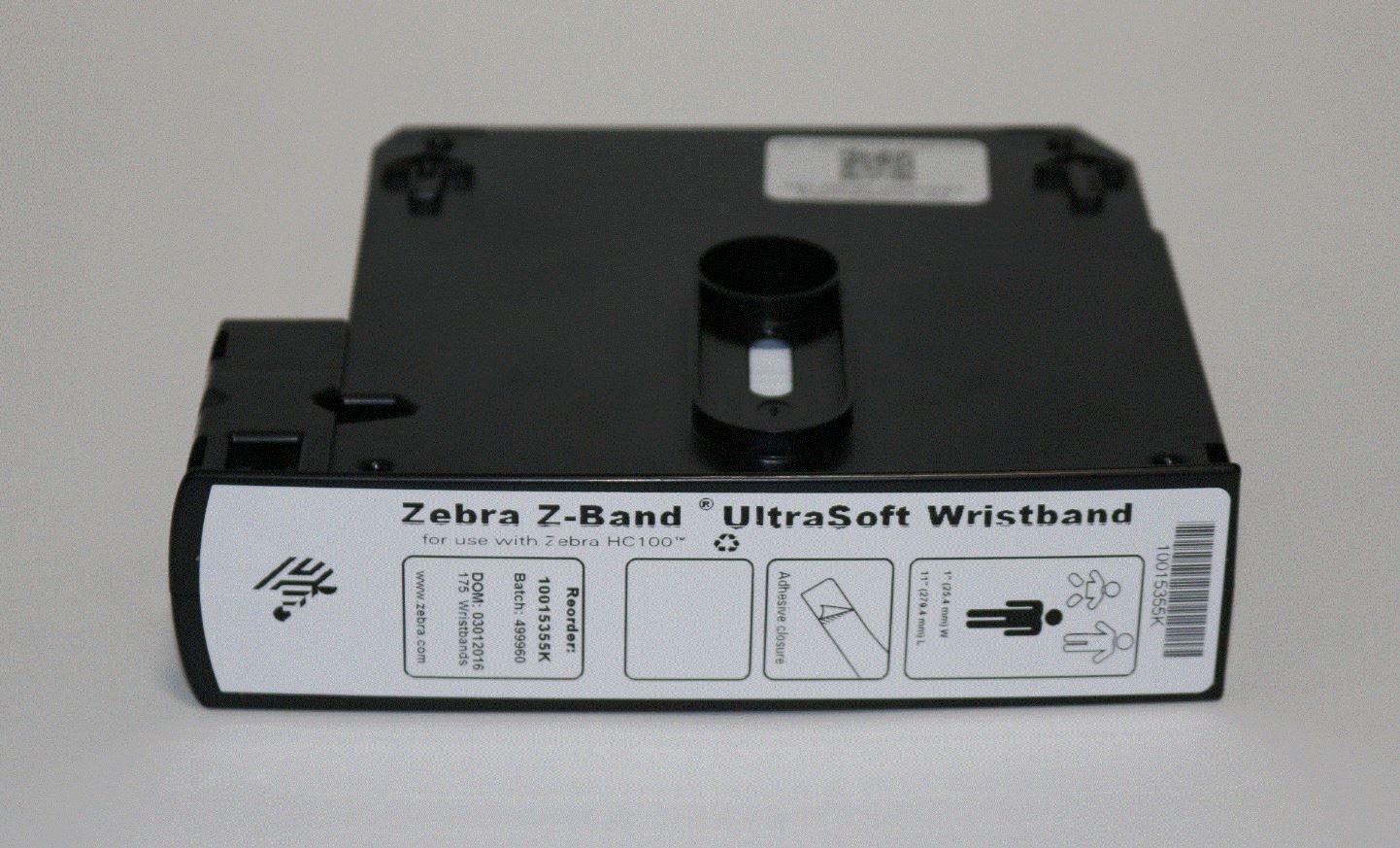 Zebra Z-Band 1x11 Adult DT Wristband