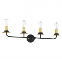 4LT 100W MB ONYX VANITY