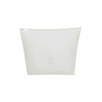 12IN SQ 2 LT BDRM FIX WH
