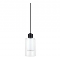 1LT MB GLASS MINI PENDANT