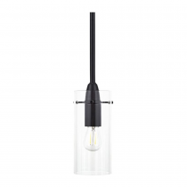 1 LT MINI PENDANT CLEAR GLASS