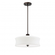 3 LT 60W MB AMALA BOWL PENDANT