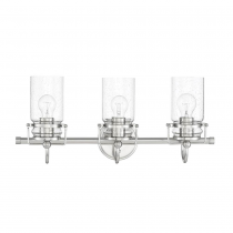 QAIRO 3LT MB VANITY WITH CLEAR SEEDED GL