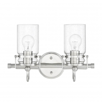 QAIRO 2LT MB VANITY WITH CLEAR SEEDED G