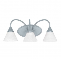 3LT WALL SCONCE ALAB GLASS BSN
