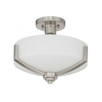 3 LT 100W MB HADLEY SEMI-FLUSH MOUNT