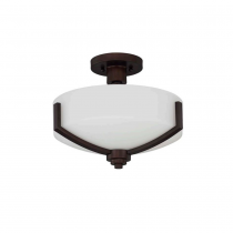 3 LT 100W MB HADLEY SEMI-FLUSH MOUNT