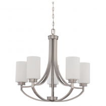 5LT 100W MB DALTON CHANDELIER