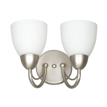 12IN 2-LT TEMPEST SCONCE SN