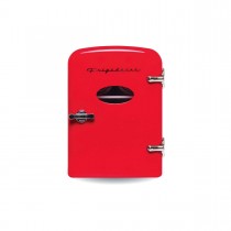 Frigidaire Retro Mini Compact Beverage Refrigerator EFMIS121-RED