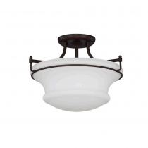 3 LT 100W MB VALARE SEMI-FLUSH