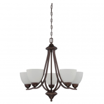 Sunset Five Light Preston Chandelier