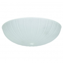 12IN DIA MSHRM DOME FROSTED