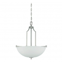 3LT 100W MB BRIGHTON BOWL PENDANT