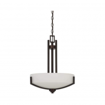 3 LT 100W MB HADLEY BOWL PENDANT