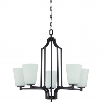 5LT 100W MB BRIGHTON CHANDELIER