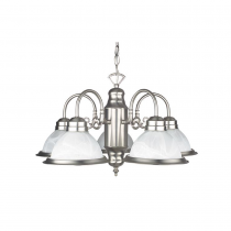 23IN 5 LT FAUX ALBTR CHANDL SN