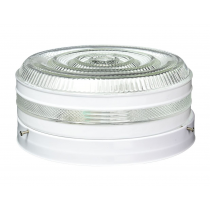 10-1/2IN CLR & WHT DRUM FIX WH
