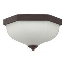 14,5IN DUMONT 2LTS FLUSH MOUNT