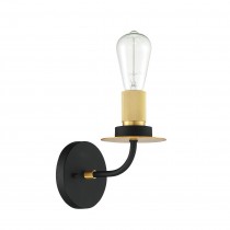 1LT 100W MB ONYX WALL SCONCE
