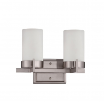 2LT LUMINETTE VANITY OPAL GLS BSN