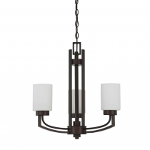 3 LT 100W MB HADLEY CHANDELIER