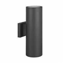 2LT 5IN ROUND ALUM WALL SCONCE