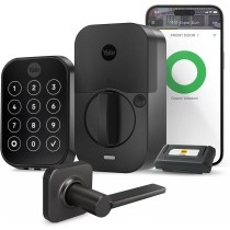 YALE ASSURE LOCK 2 DEADBOLT, BLACK SUEDE