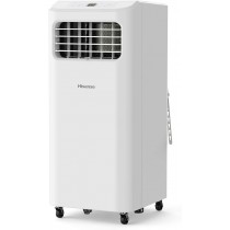 Hisense Portable Air Conditioner 250-Sq.ft 6000 BTU 115-Volt White  AP0621CR1W, Ultra-Slim Portable Air Conditioner