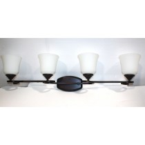 Sunset 4-Light Marston Vanity 100W Provincial Bronze F16014-64