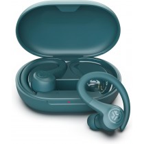 JLab Go Sport+ Wireless Workout Earbuds Featuring C3 Clear Calling, Secure Earhook Sport Design, 35+ Hour Bluetooth Playtime, and 3 EQ Sound Settings (Teal) EBGAIRSPRTRTEL124