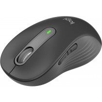 Logitech Signature M650L Wireless Optical Mouse Silent Clicks Graphite 910-007636