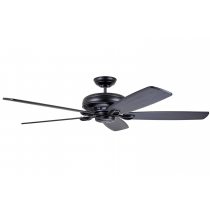 Luminance Kathy Ireland Penbrooke Select Eco 54" Ceiling Fan Premium Motor Barbeque Black Black Solid Wood Blades CF5200BQ-B77K
