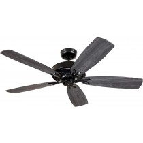 Luminance Kathy Ireland Premium Select Eco 58" Ceiling Fan Barbeque Black w/ Wall Control