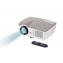 Onn Projector 720p / 1080p 3100 lumens Portable w/ Roku Streaming Stick